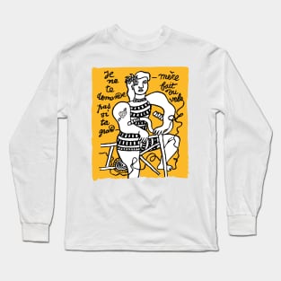 Je ne te demande pas si ta grand-mère fait du vélo #1 Long Sleeve T-Shirt